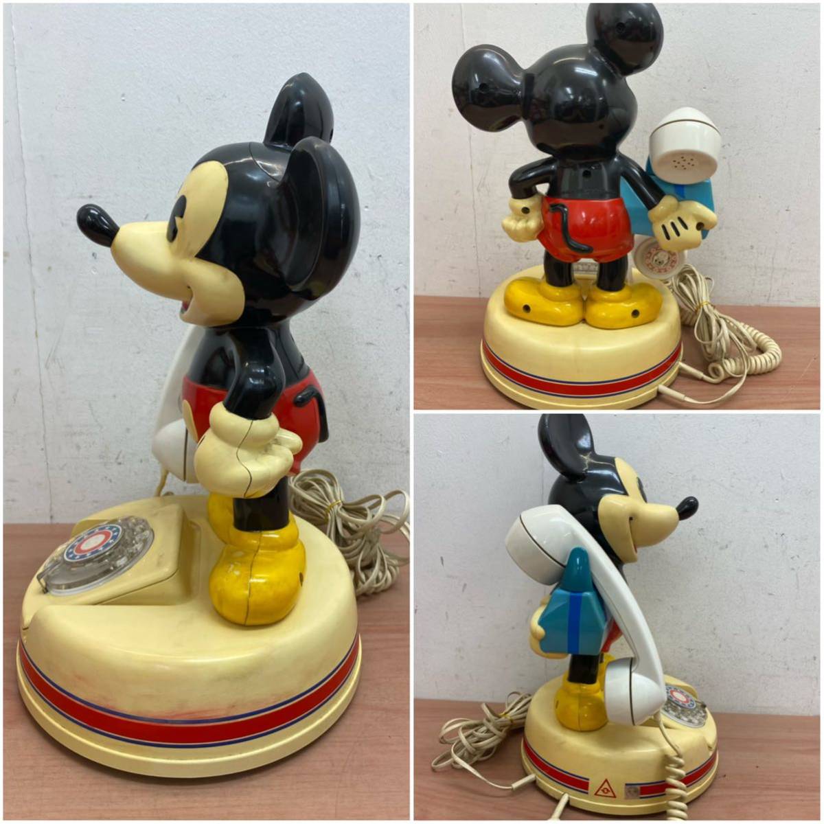 I☆ 現状品 レア 1980年 昭和55年 神田通信工業製 DK-641 ミッキー 