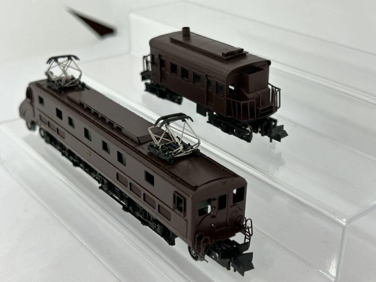 ジャンク】宮沢模型 「限定品」EF55・ナヌ32 完成セット 動作確認 豊富