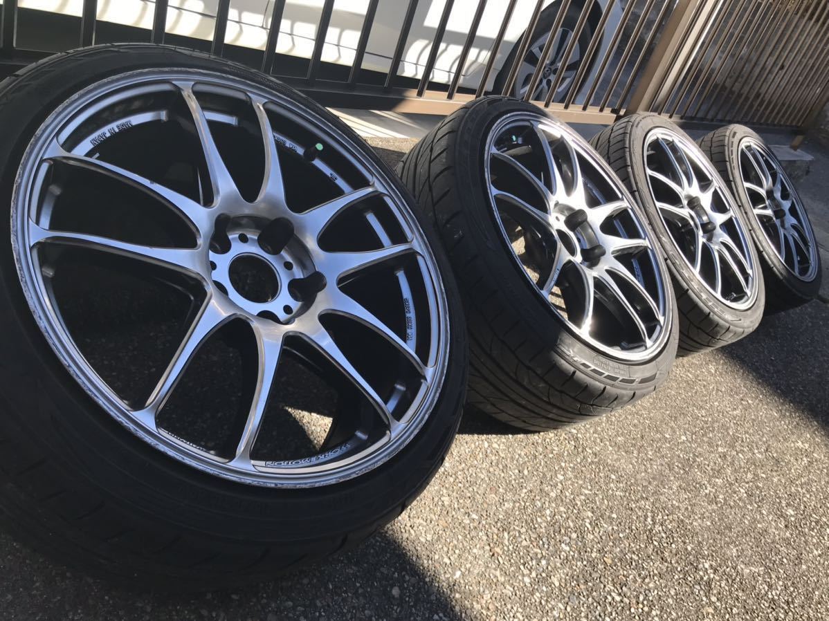 ①work emotion kiwami 18インチ 114.3 7.5j（WORK emotion kiwami 18 