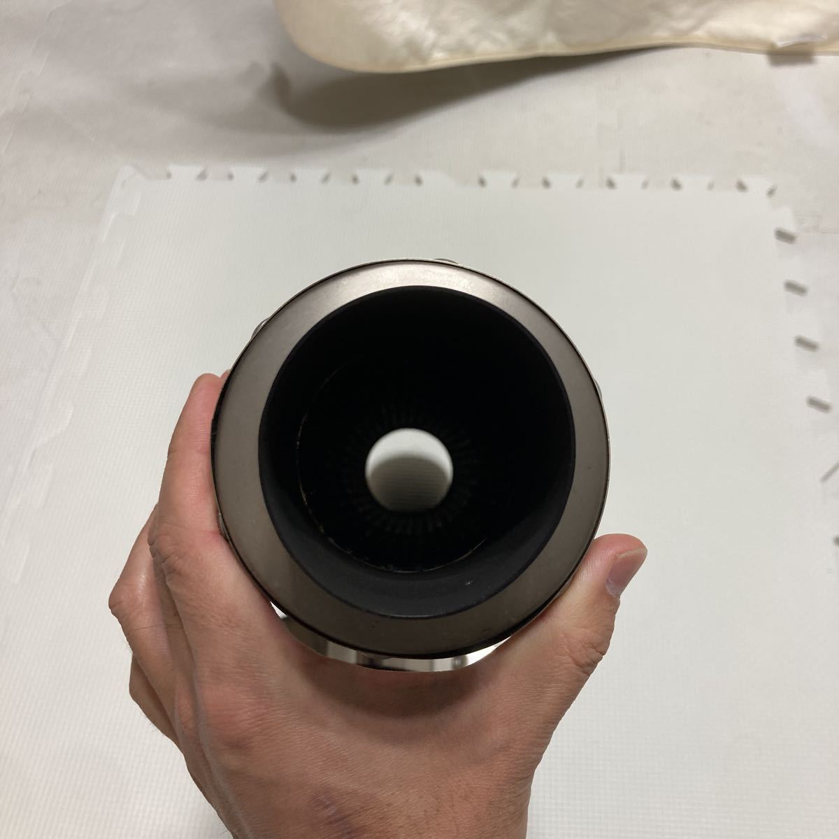 サイレンサー チタン 美品 汎用チタンサイレンサー 差込口60.5 