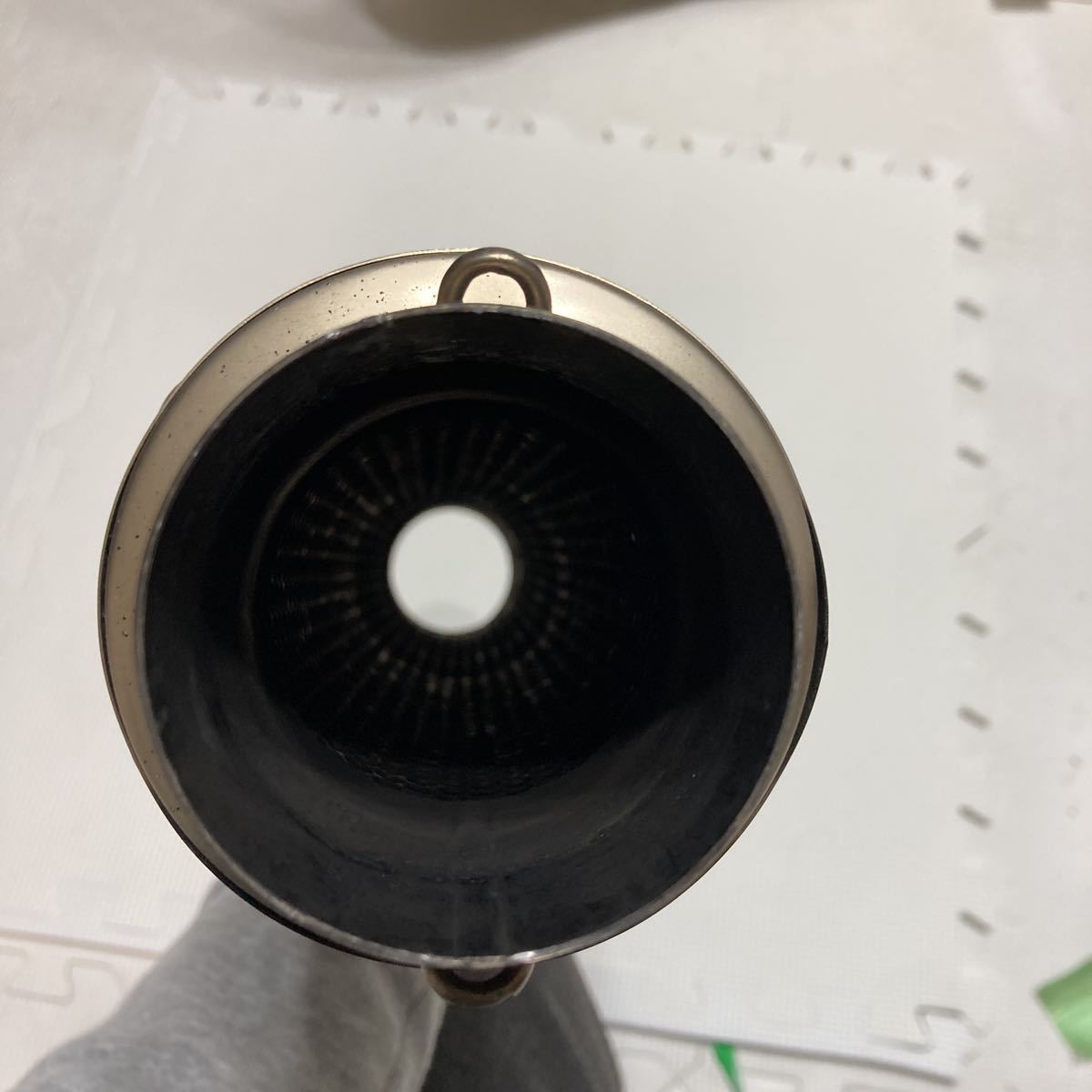 サイレンサー チタン 美品 汎用チタンサイレンサー 差込口60.5 