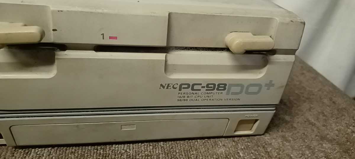 貴重PC-98DO+通電現状品 NEC PC Yahoo!オークション PC-9821