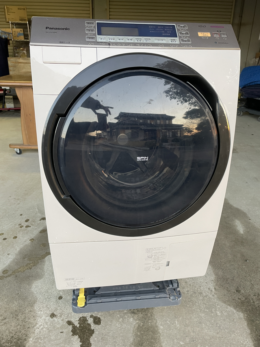 100%新品，高品質 Panasonic ドラム式洗濯乾燥機 NA-VX7500L 2015年 即効泡洗浄 ジェット乾燥 エコナビ MT(ドラム式)｜売買されたオークション情報、yahooの商品情報をアーカイブ公開 - オークファン ドラム式