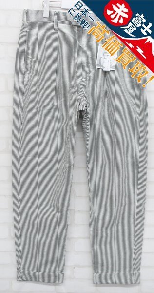 3P1683/未使用品 ENGINEERED GARMENTS Carlyle Pant Seersucker Stripe 