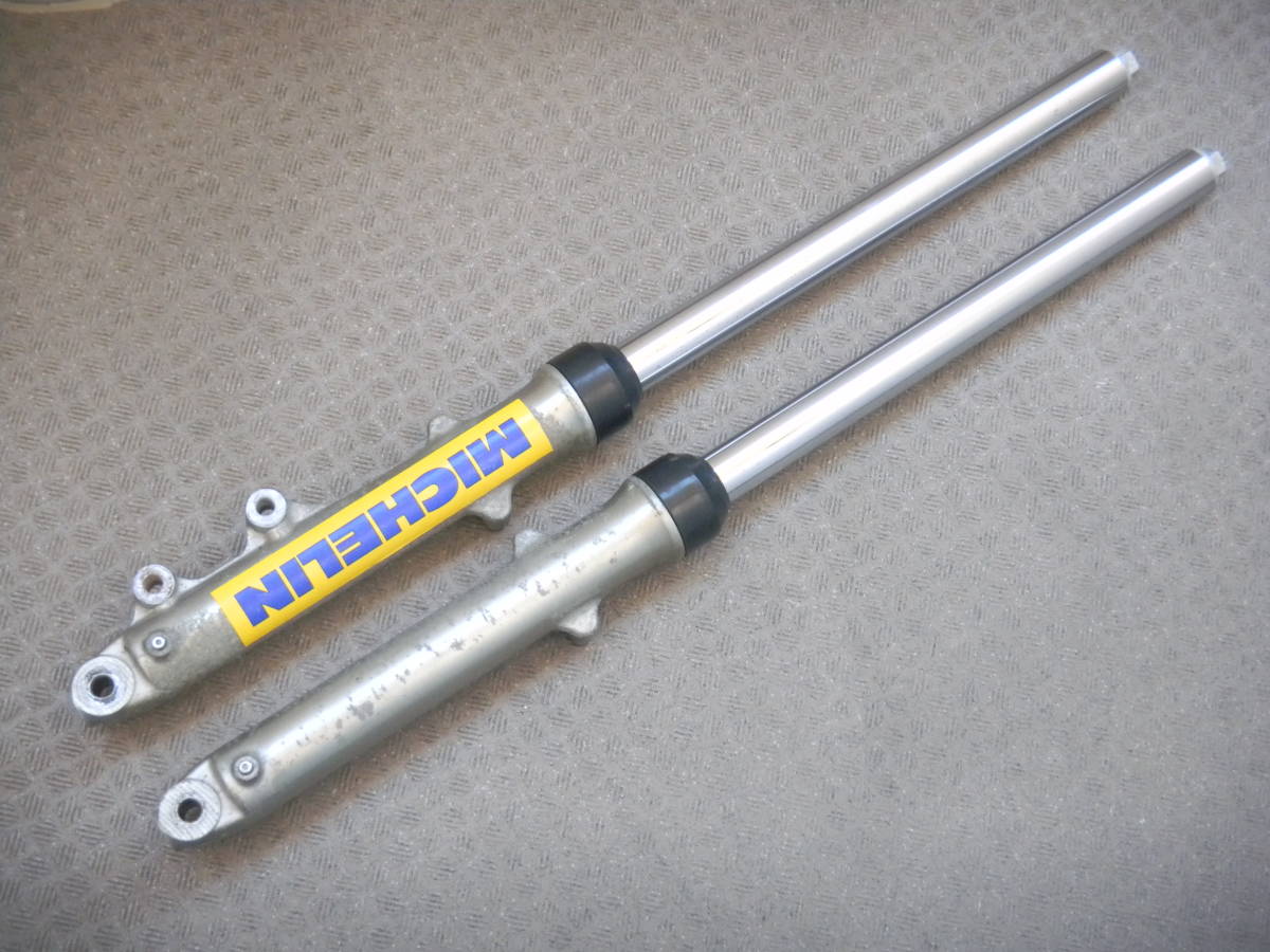 スズキ SUZUKI RG250/RG250E フロントフォーク 左右セット サビ有中古 