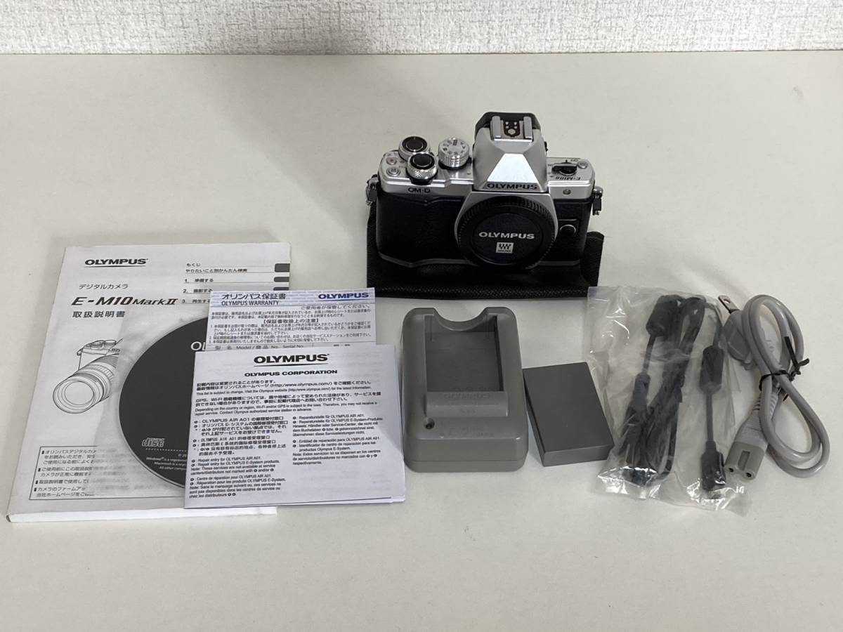ジャンク品OLYMPUS OM-D E-M10 Mark II 本体 オリンパス OM-D E-M10