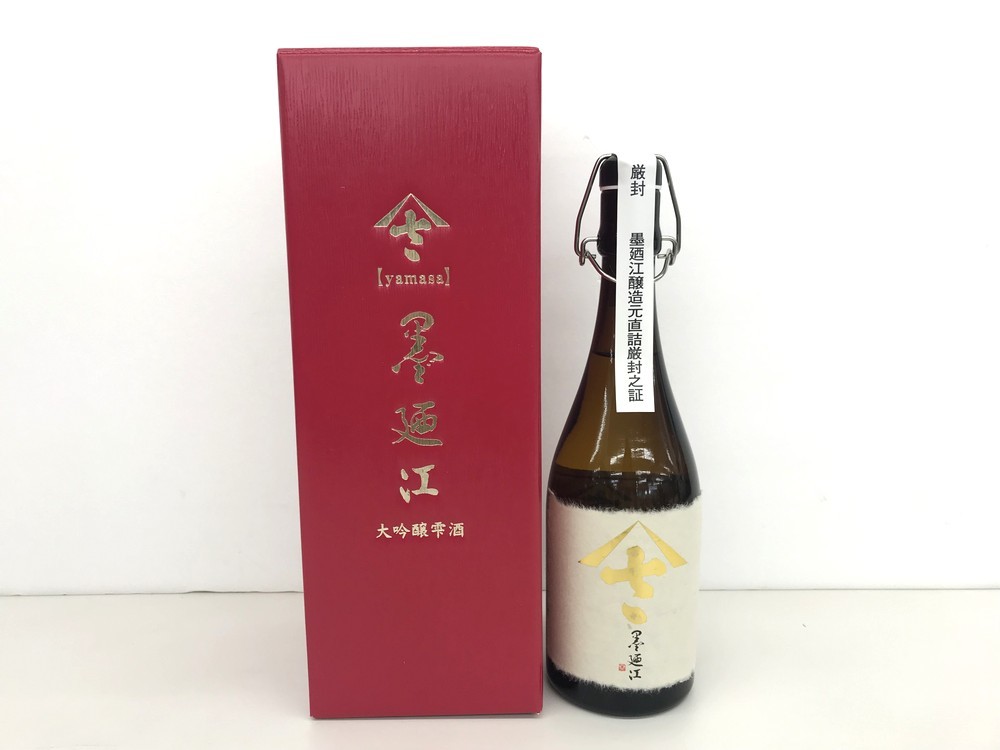 ◎《同梱不可》未開栓 大吟醸雫酒 やまさ 墨廼江酒造 17度 720ml 22.11製造 箱付 11246837