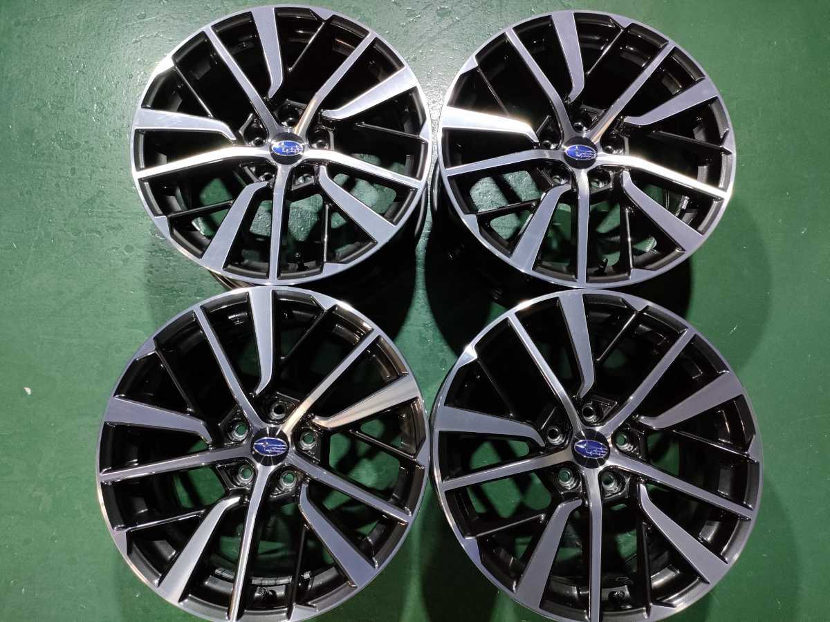 スバル純正 WRX S4 VBH 18インチ ホイール 4本セット STIスポーツ 美品 