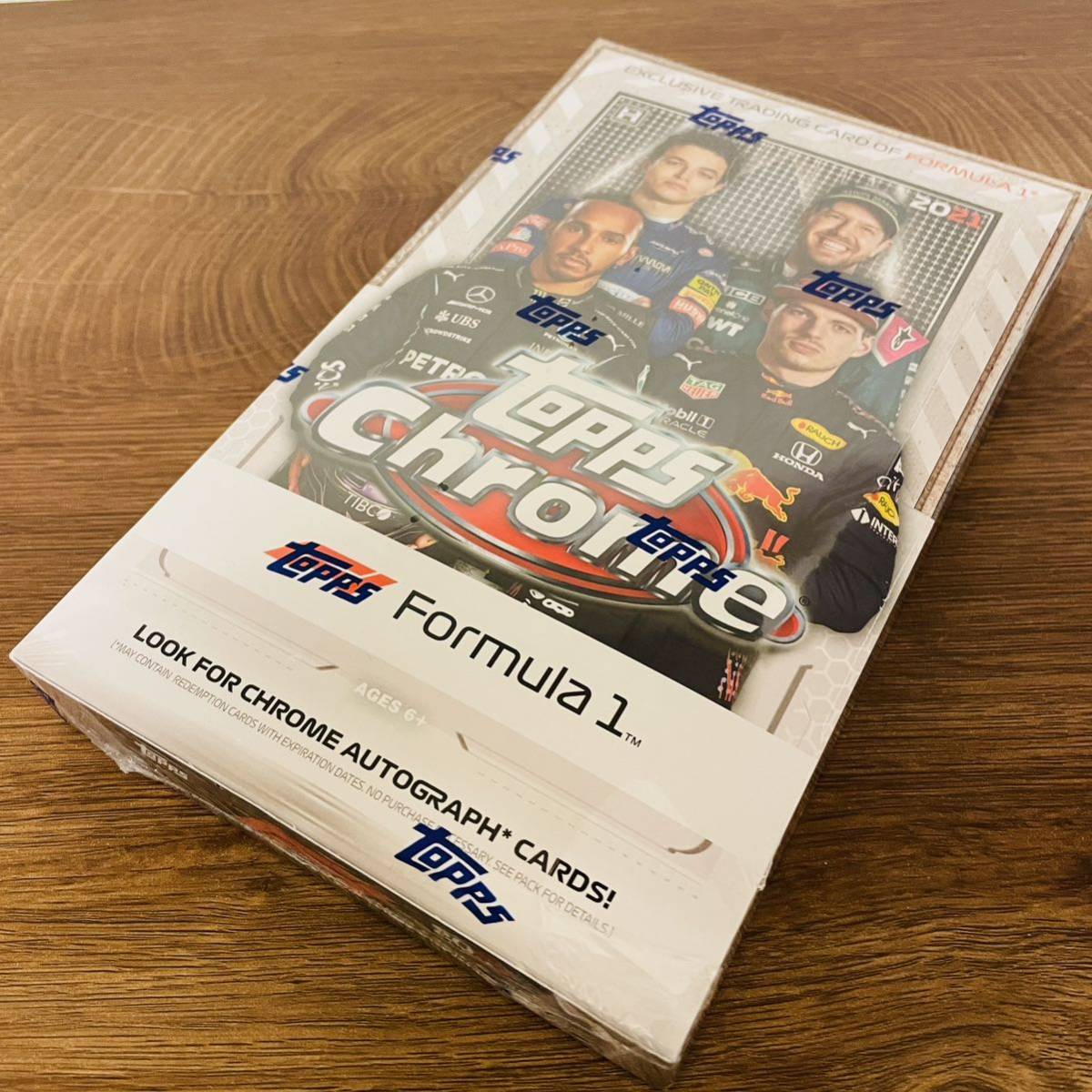 2021 Topps Chrome Formula1 Racing hobby 1Box 新品未開封 f1 