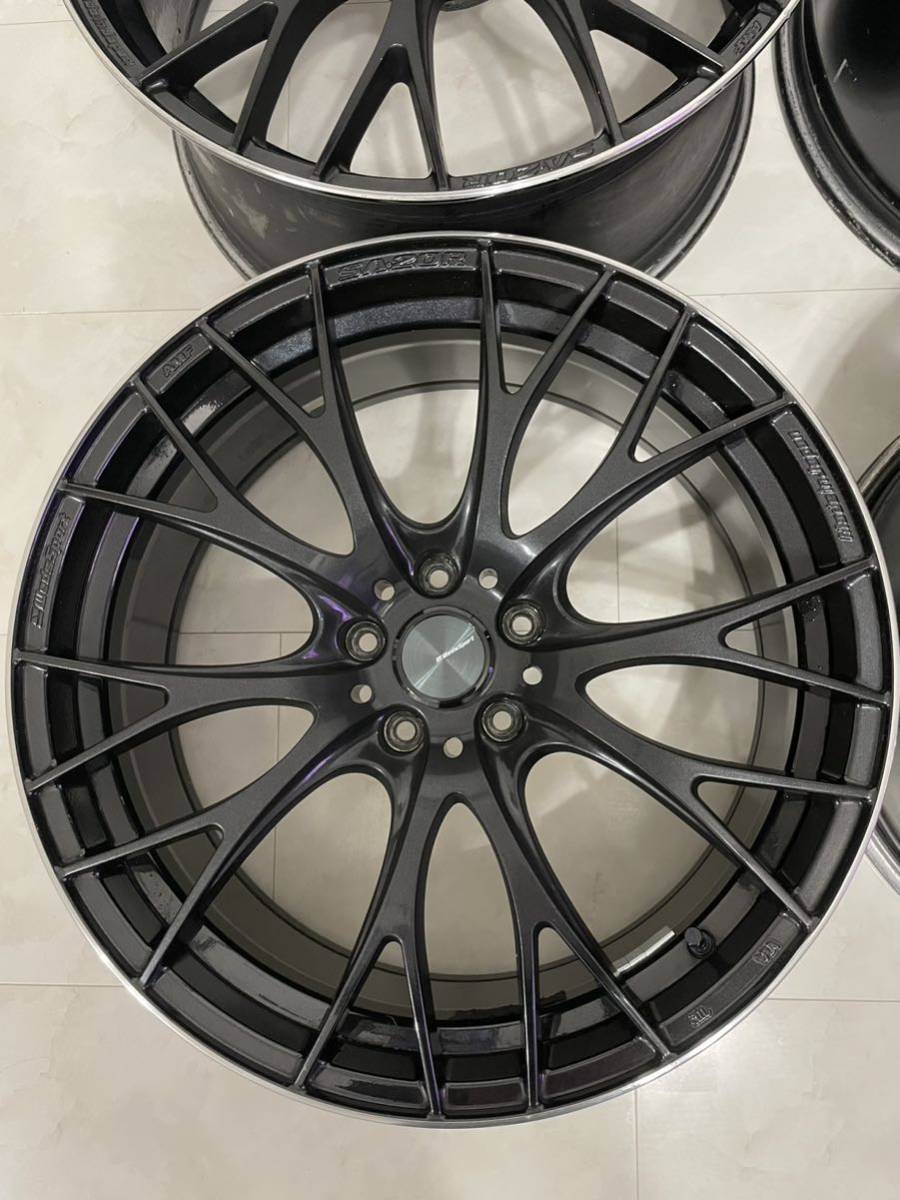 ○軽量 WedsSport SA-10R 18×9.5J +45 5⁄100 ZBB 税別