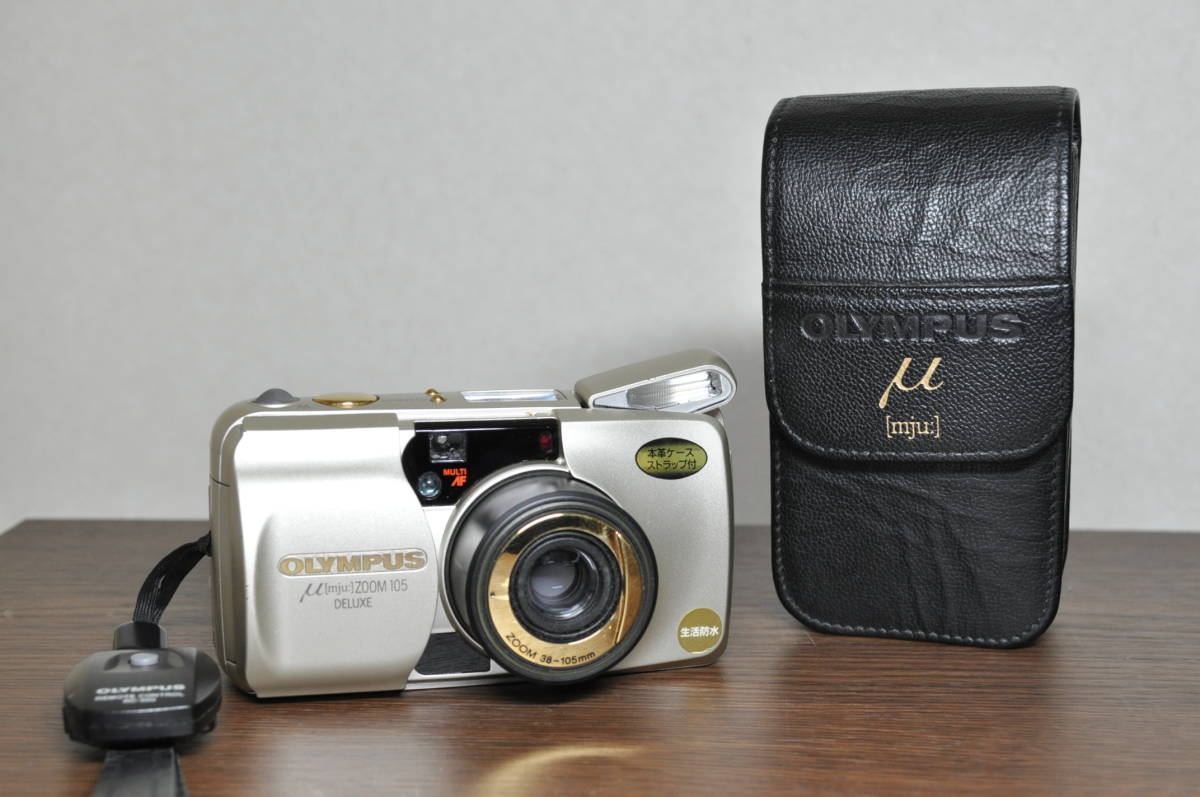 OLYMPUS オリンパス μ [mju:] ZOOM 105 DELUXE コンパクトカメラ 