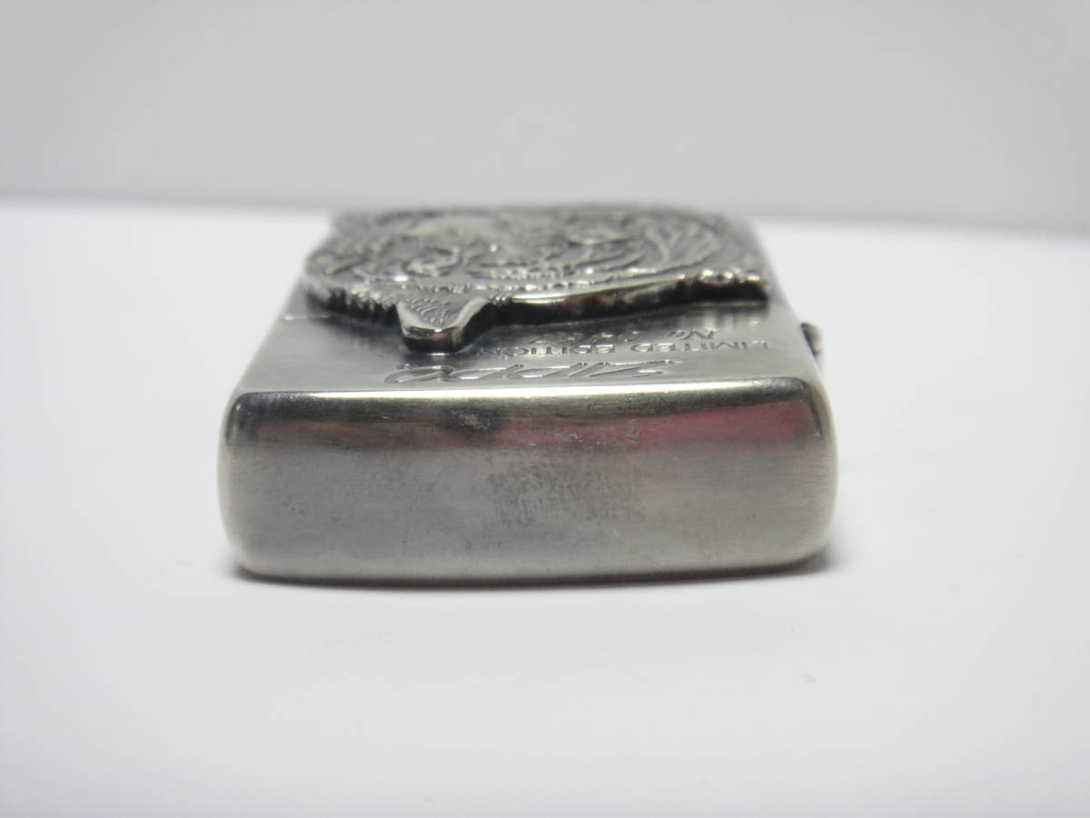 Zippo 虎 リミテッドエディション 天然ダイヤモンド メタル貼り