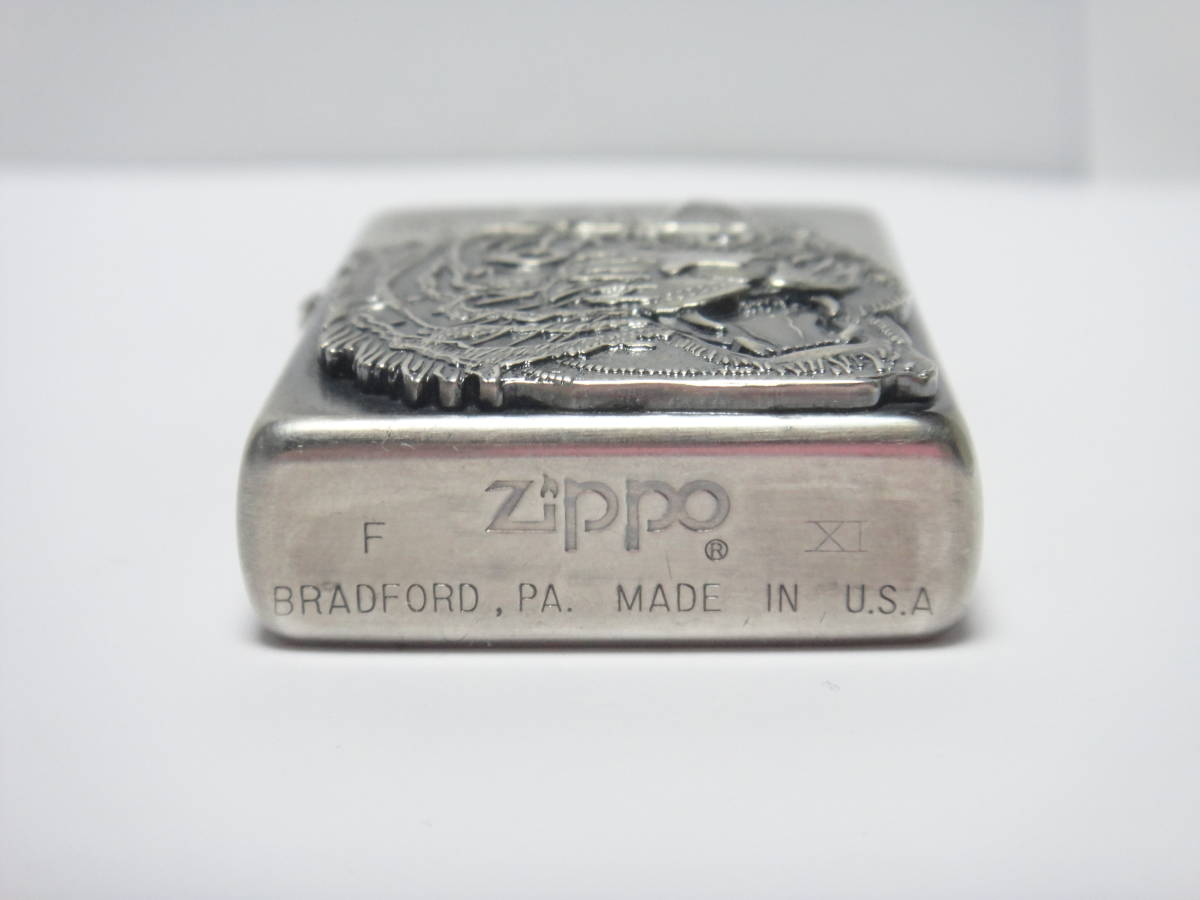Zippo 虎 リミテッドエディション 天然ダイヤモンド メタル貼り