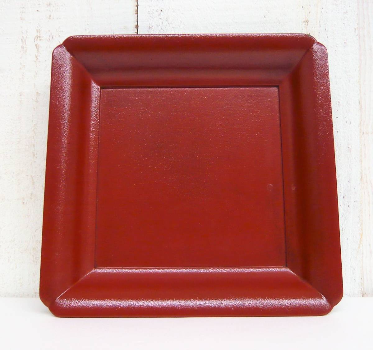 伝統工芸 工芸美術「美術漆器 若狭盆 干菓子盆 紙元箱付」茶道具 茶道