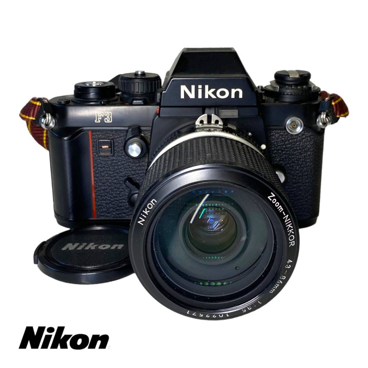 Nikon F3 一眼レフカメラ ELICARレンズ付き Nikon ニコン F3 アイ