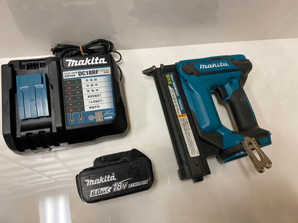 釘打機 マキタ 35mm充電式面木釘打 FN350DZK 18V バッテリー充電器 
