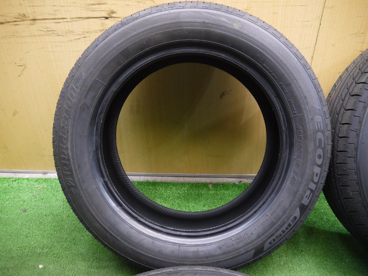 新車外し！22年☆185/60R15 ブリヂストン エコピア EP150 タイヤ 15