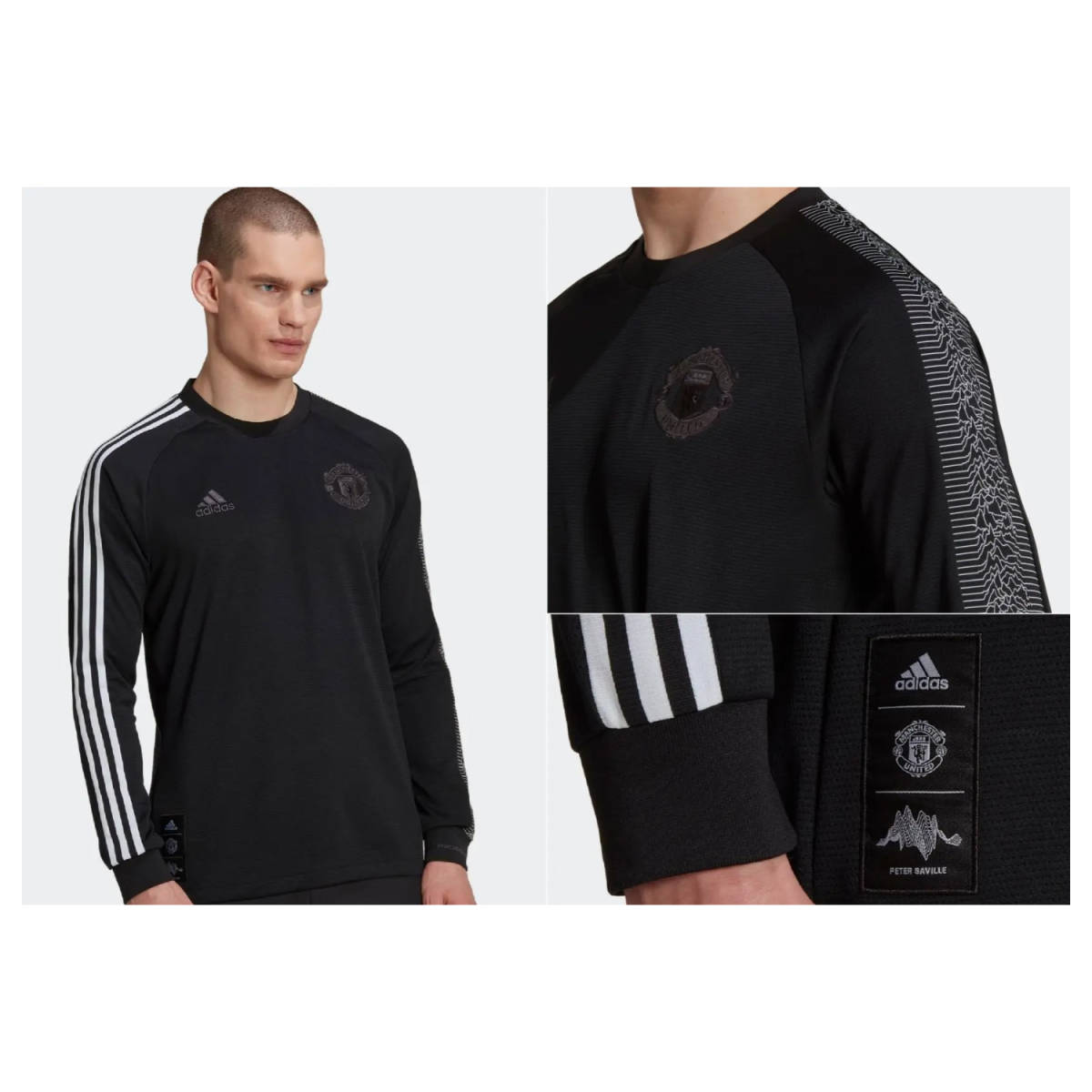 adidas アディダス マンチェスター・ユナイテッド 長袖ジャージー