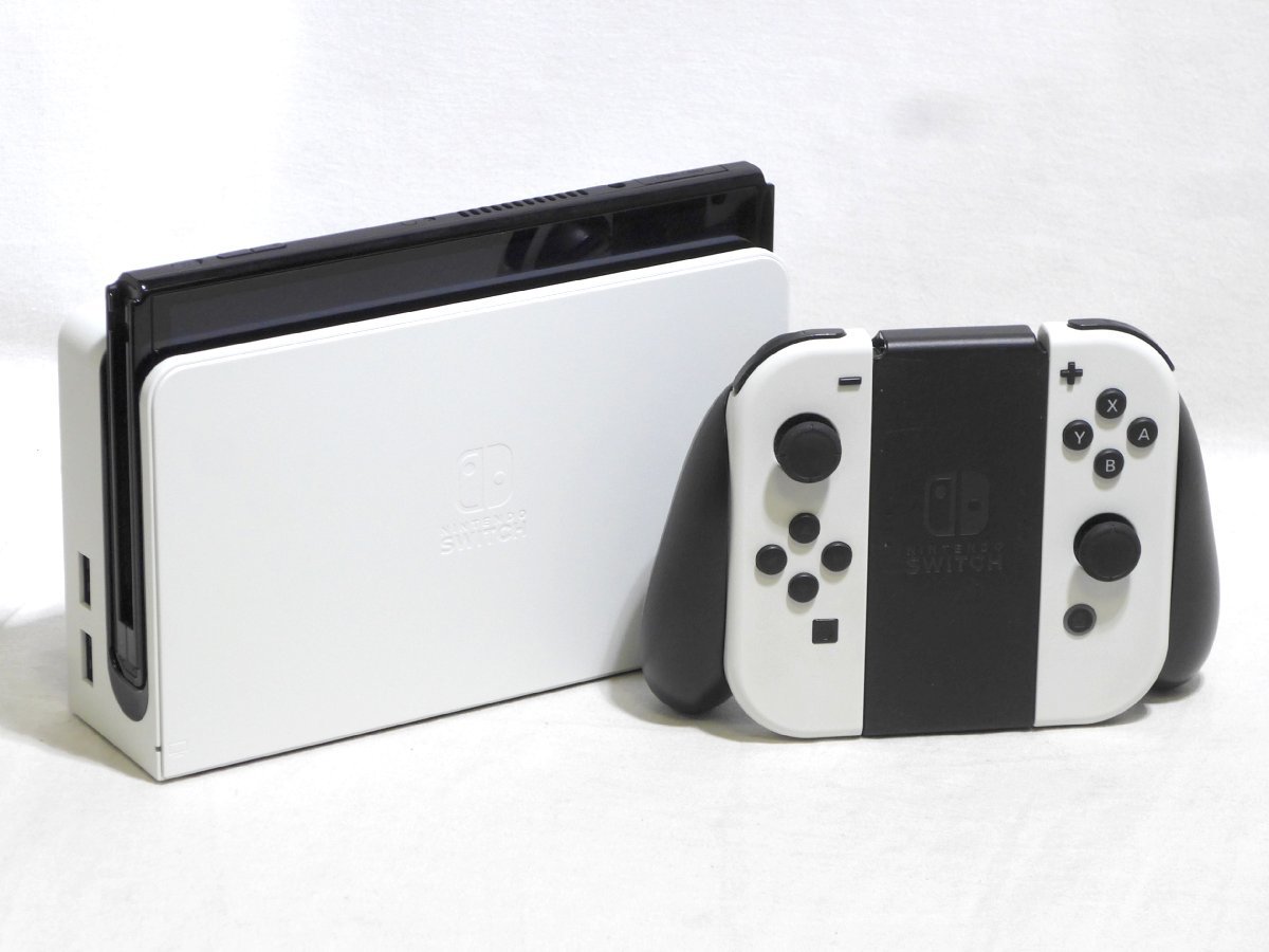 Nintendo Switch 有機ELモデル　ホワイト 2025春夏 【中古商品】Nintendo Switch (有機ELモデル) HEG-S-KAAAA