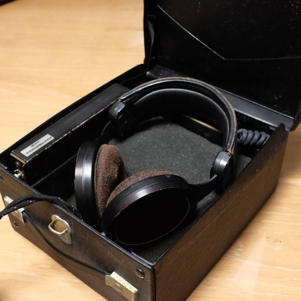 Aurex HR-910 コンデンサー型 ヘッドホン 東芝 TOSHIBA (ヘッドフォン