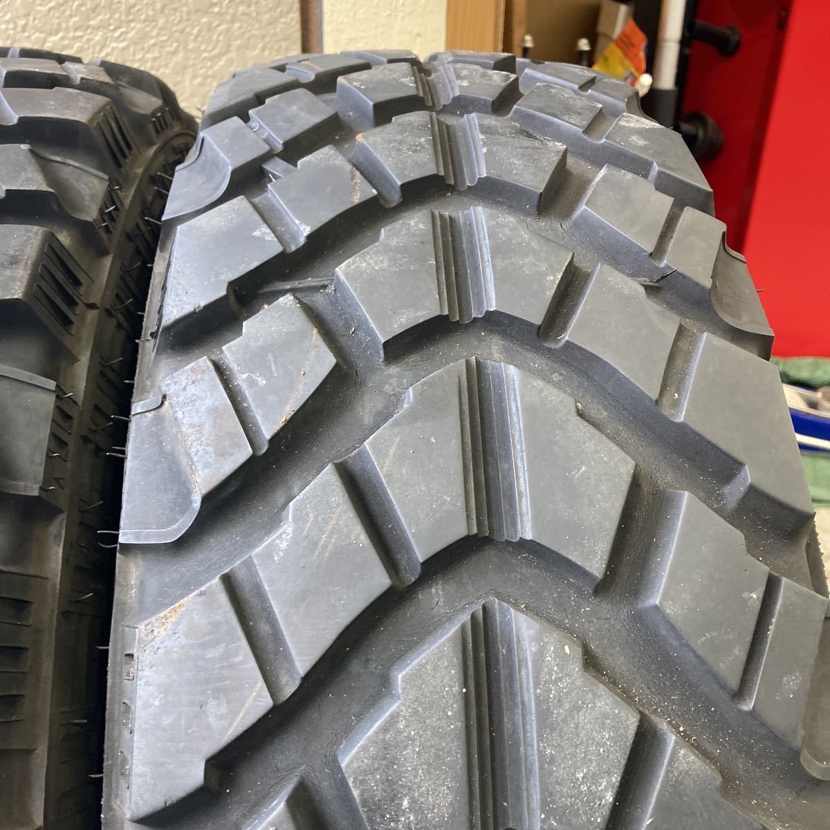 バリ山 ブロックタイヤ スーパーカブ 90 スタンダード 取り外し 前後