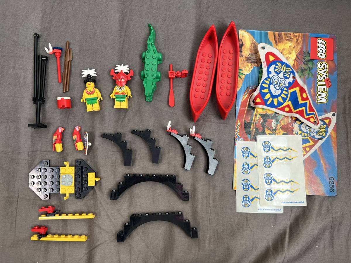 6256 LEGO レゴ 南海の勇者 ロンゴ族のカヌー(世界の冒険シリーズ 