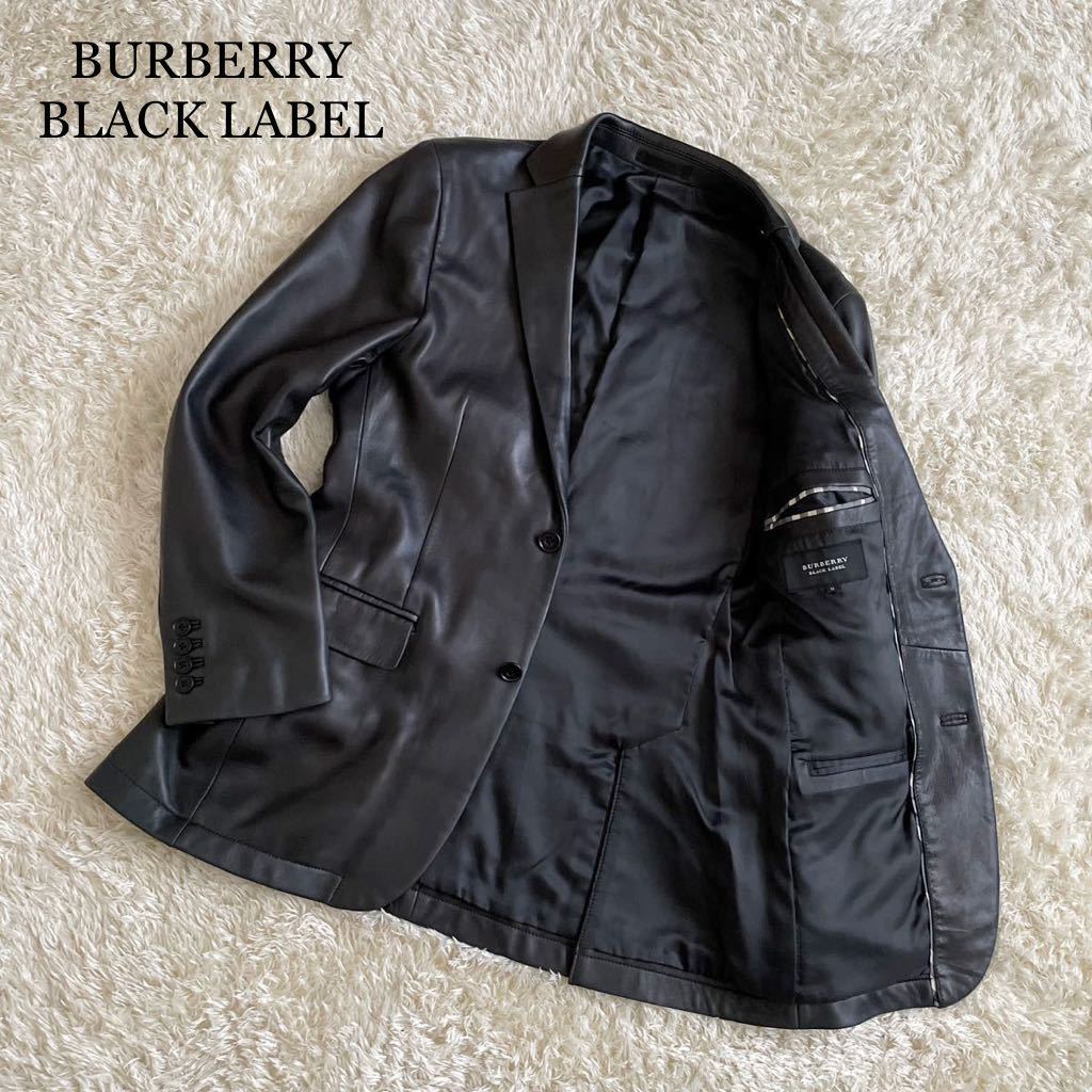 BURBERRY BLACK LABEL レザージャケット バーバリーブラックレーベル