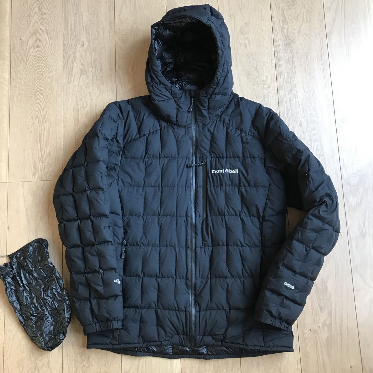 mont-bell イグニスダウンパーカー L ブラック 黒モンベル ダウン 