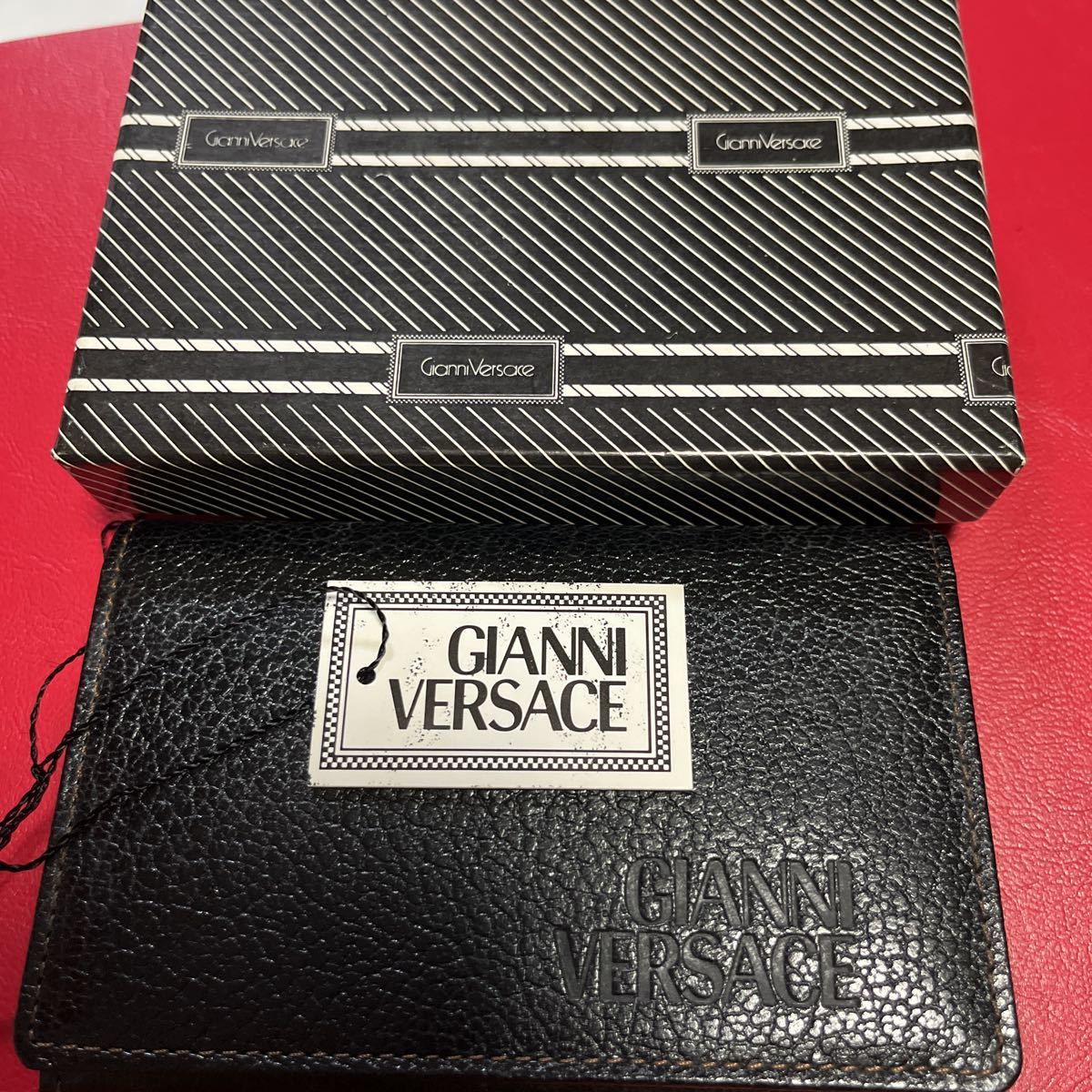 GIANNI VERSACE 名刺入れ VERSACE カードケース ヴェルサーチ パリス