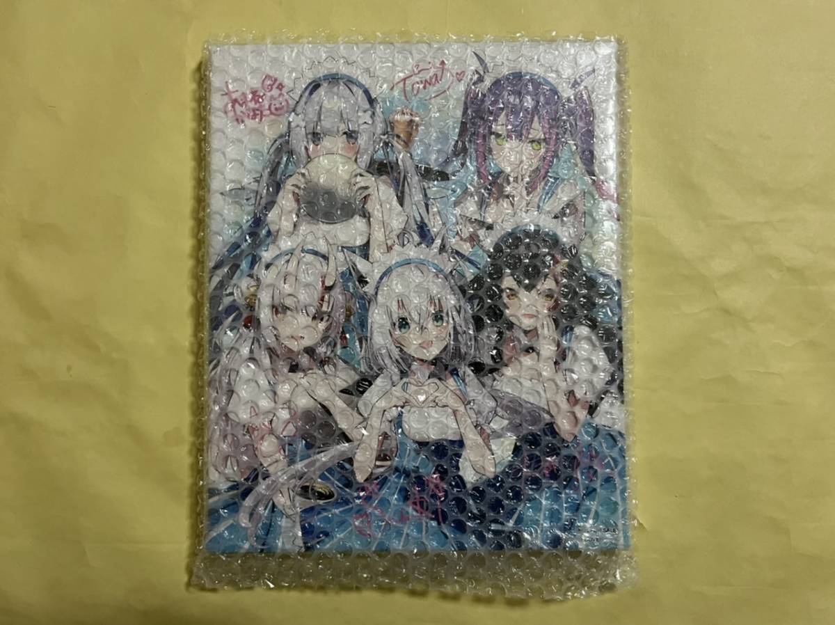 ローソン×ホロライブ「サイン入りキャンバスボード」プレゼント 非売品 