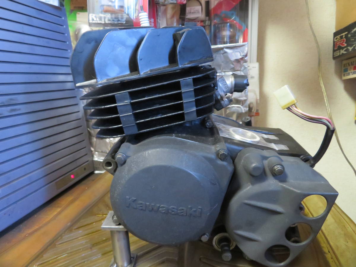 オーバーホール済 カワサキ AR80エンジン KSR80(エンジン本体