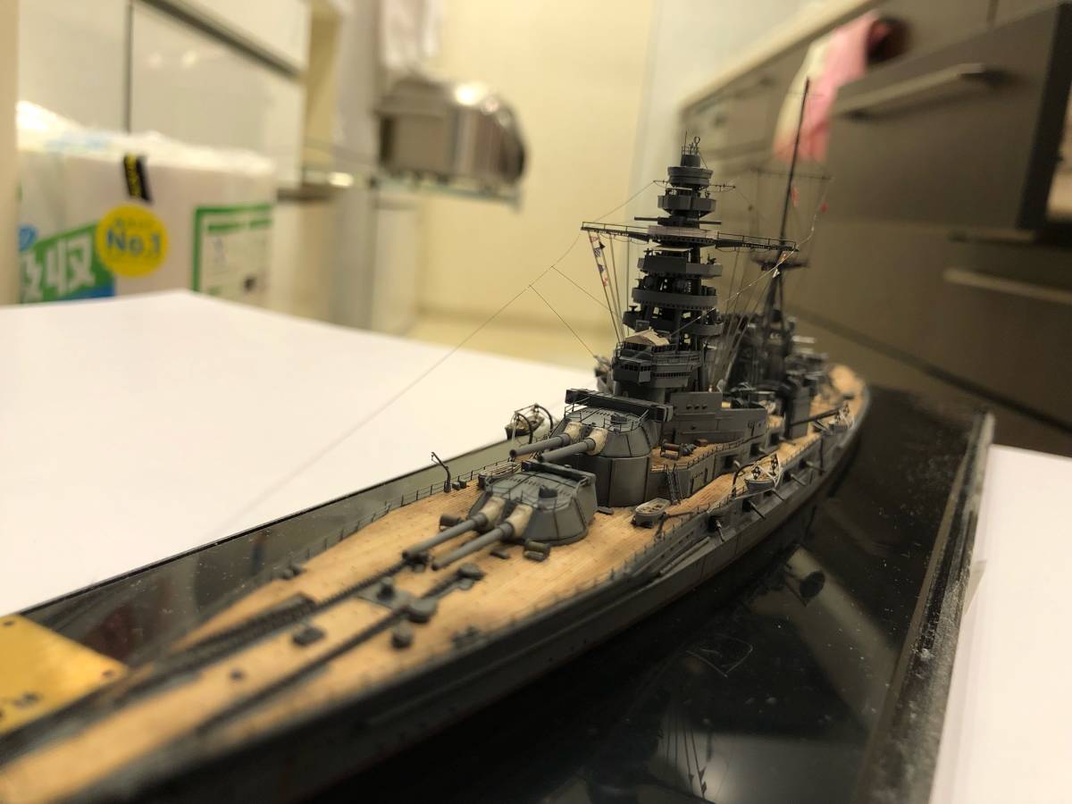 1/700 戦艦長門 (湾曲煙突) 1/700 精密完成品 【公式通販】