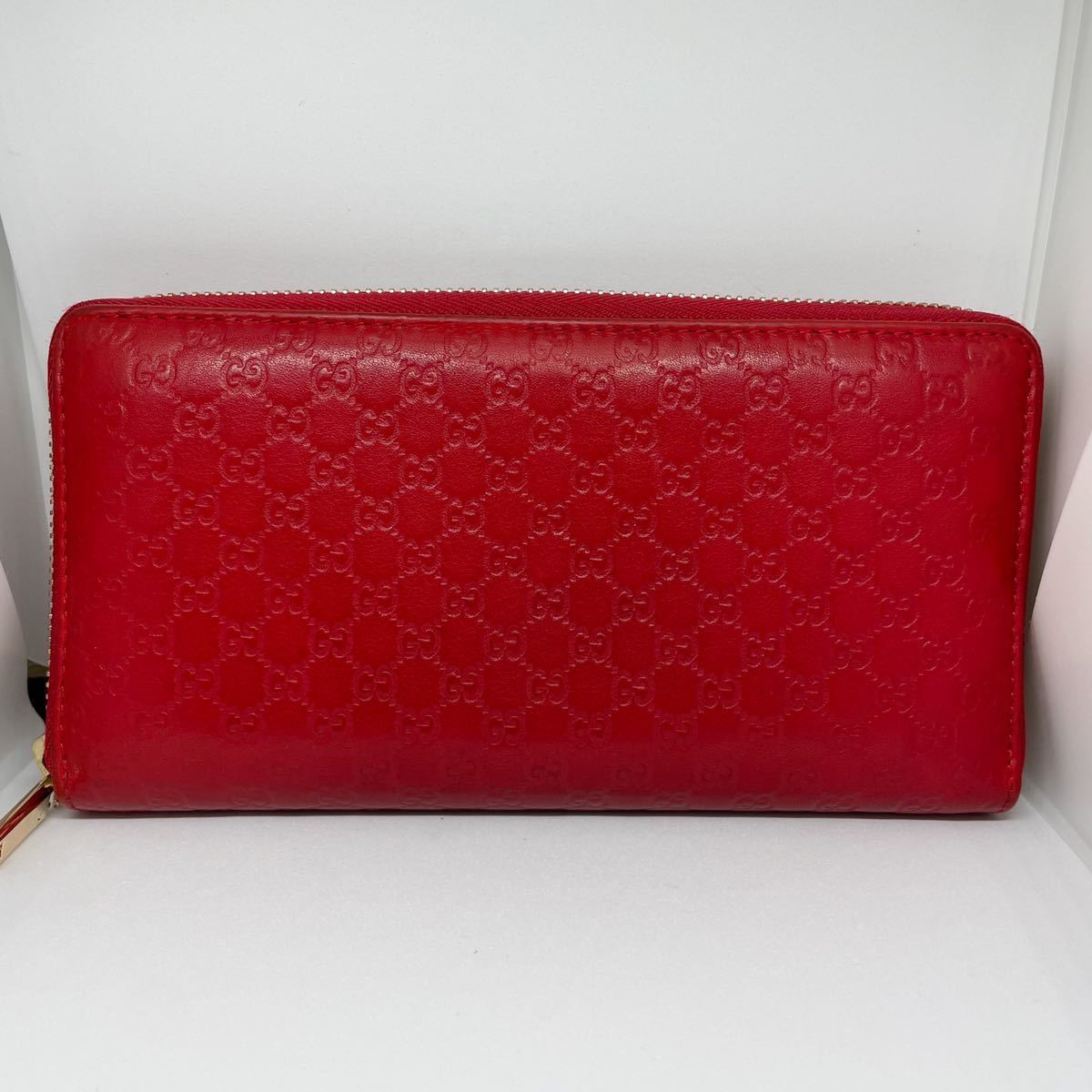 極美品☆激レア限定カラー】グッチ GUCCI ラウンドファスナー 長財布