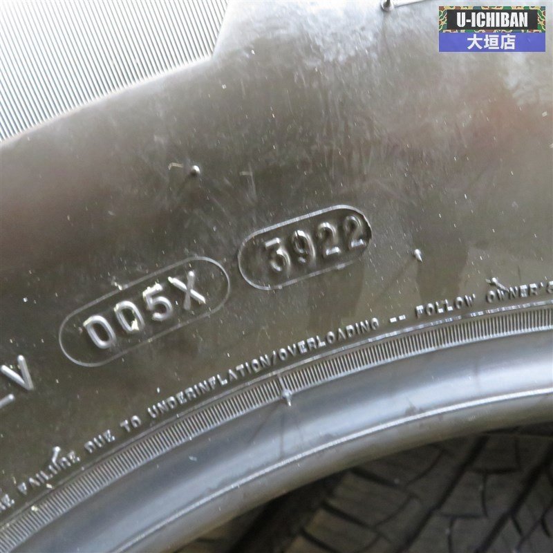 【人気セール，SALE】 売切オークション 2022年製 新車外し タイヤ 265/65Ｒ１７ ミシュラン ラティチュードツアー プラド ハイラックス サーフ パジェロ 002 12