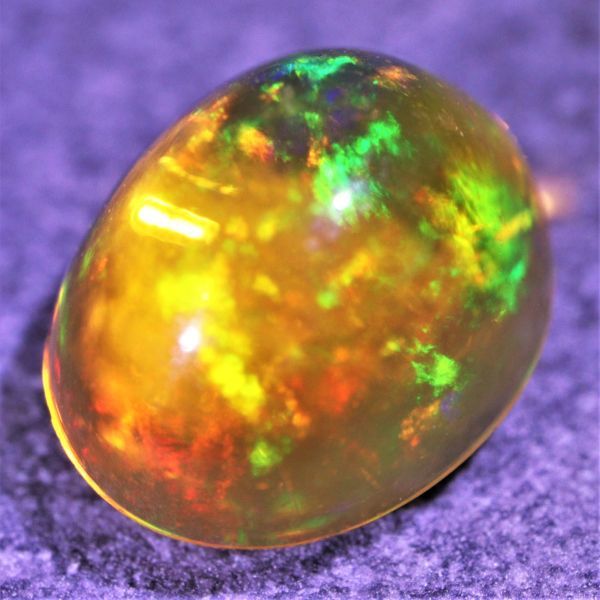 天然ファイアオパール メキシコ産 1.880ct 欧泊 裸石 宝石 ジュエリー 遊色 ファイヤーオパール loose jewelry fire opal