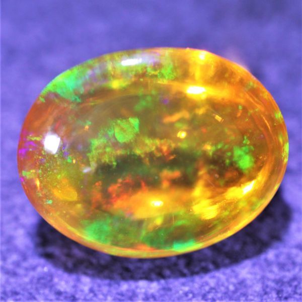 天然ファイアオパール メキシコ産 1.880ct 欧泊 裸石 宝石 ジュエリー 遊色 ファイヤーオパール loose jewelry fire opal