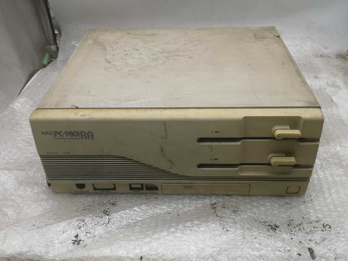 NEC PC-9801RA2 - Yahoo!オークション ジャンク ジャンク品扱い 通電
