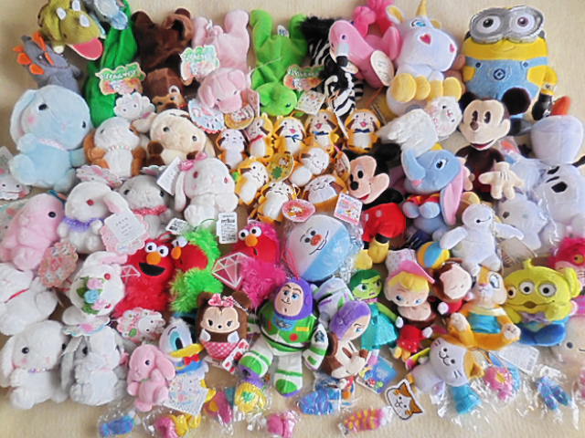即決★未使用★大量★ぬいぐるみ★動物★ディズニー★ぽてうさろっぴー★ラスカル★まとめ売り★セット★キャラクター★ミニぬいぐるみ