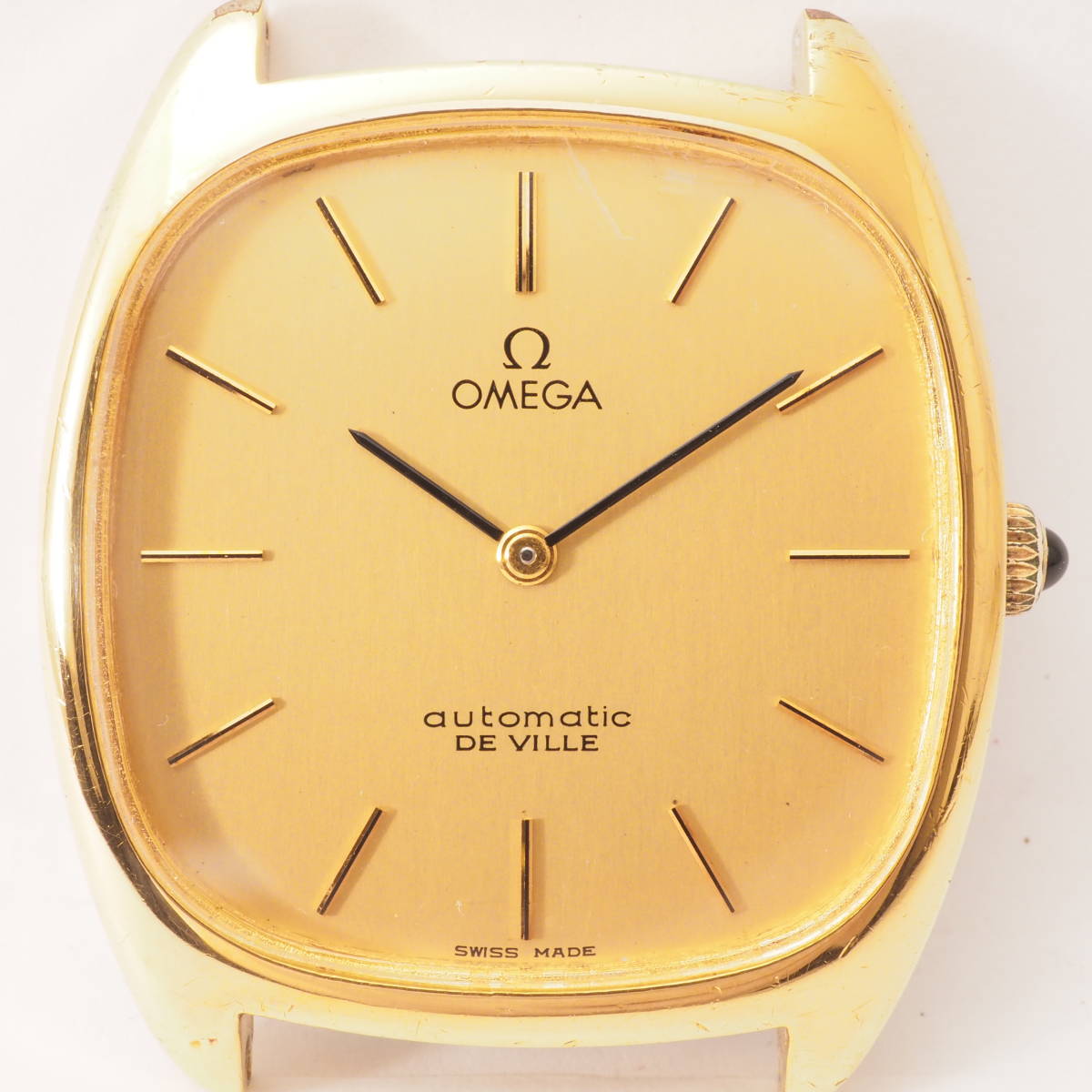 セール，100%新品 オメガ デビル オートマチック MD 151.5802 Cal 712 OMEGA DE VILLE automatic 自動巻 ゴールド ボーイズ 腕時計 フェイス 35906127 AK5(デビル)｜売買されたオークション情報、yahooの商品情報をアーカイブ公 デビル