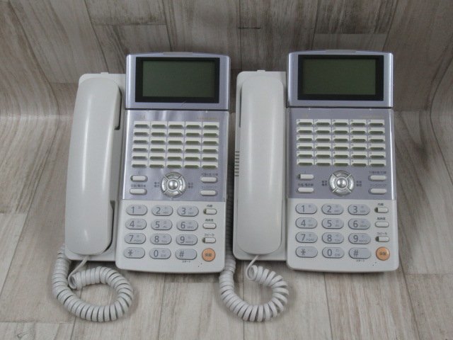 ZZC 10754♪ 保証有 NAKAYO NYC-30iA-SD ナカヨ iA 30ボタン標準電話機 2