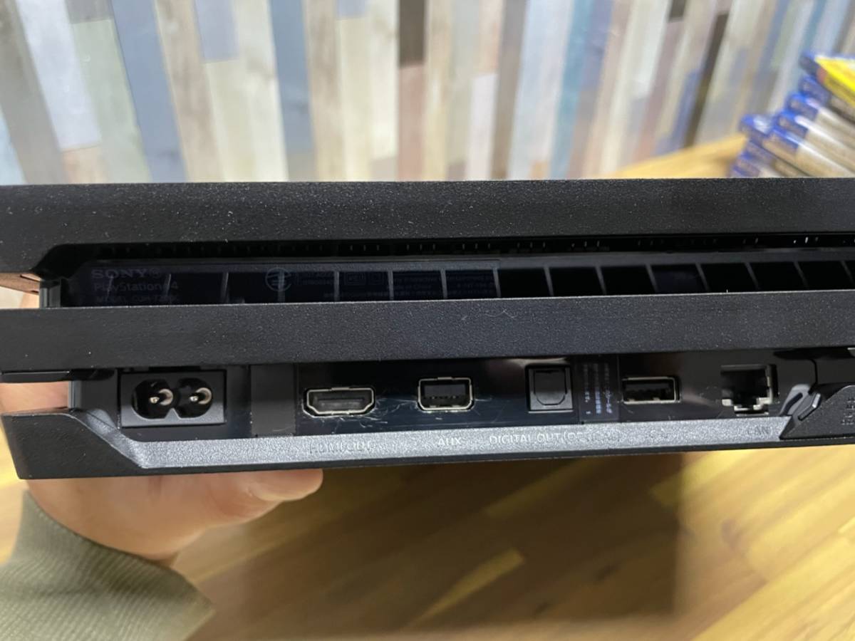PS4 PRO PlayStation 4 Pro　ジェットブラック 2TB CUH-7200C B01 初期化　タクタイルクリッキーキット組み込み　ソフトおまけ多数 Pro ジェット・ブラック 1TB