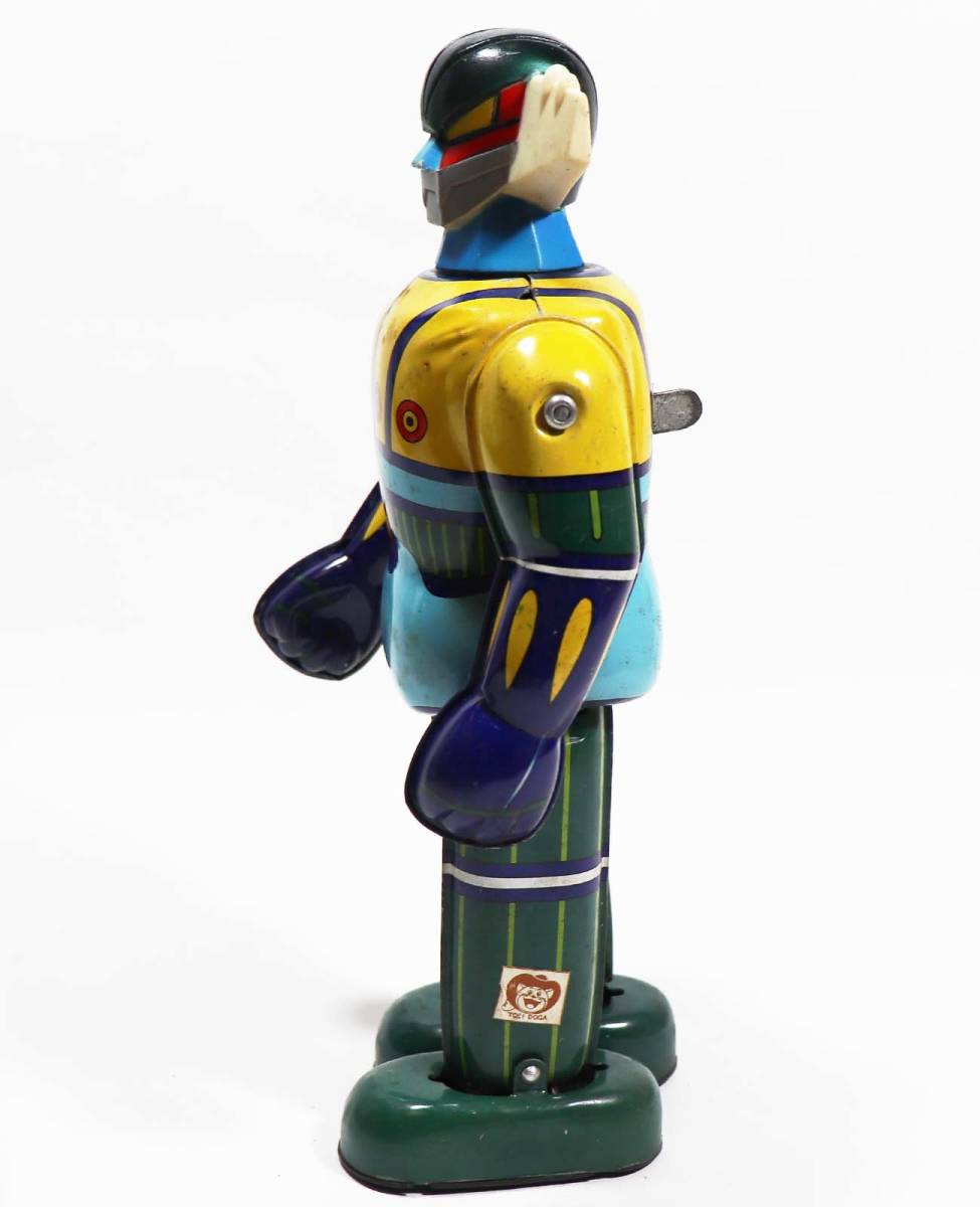 鋼鉄ジーグ ブリキぜんまい歩行ロボット 旧タカラ JEEG Wind-up