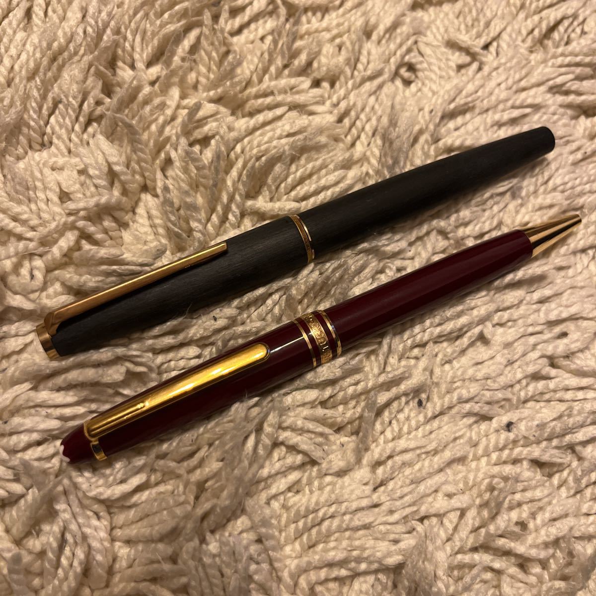 MONTBLANC モンブラン万年筆 14金　585 MEISTERSTUCK マイスター　ボールペン　2本セット　マイスターシュテュック 