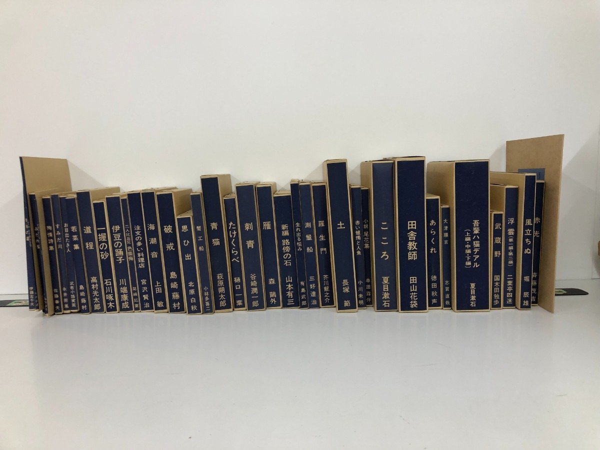 ▽1 【新選 名著復刻全集近代文学館 図書月販 作品解題欠品】081-02212