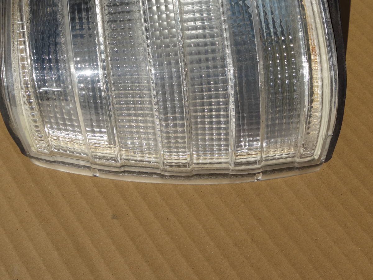ベンツ W126 SEC 左 フロント ホワイト ウインカー 社外品③ 