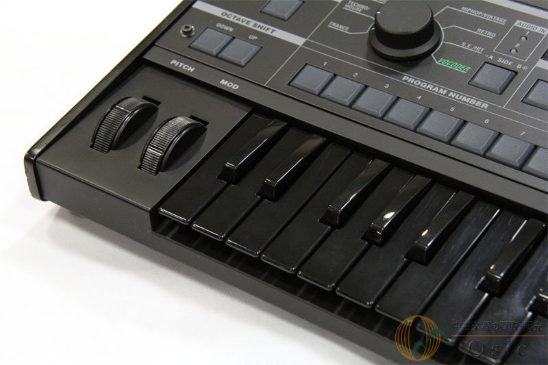 [美品] KORG microKORG BKBK アナログモデリングシンセサイザー/黒色鍵盤がかっこいい！ [RIX48]