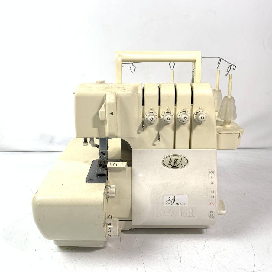 baby lock 衣縫人 BL515 ロックミシン＊現状品