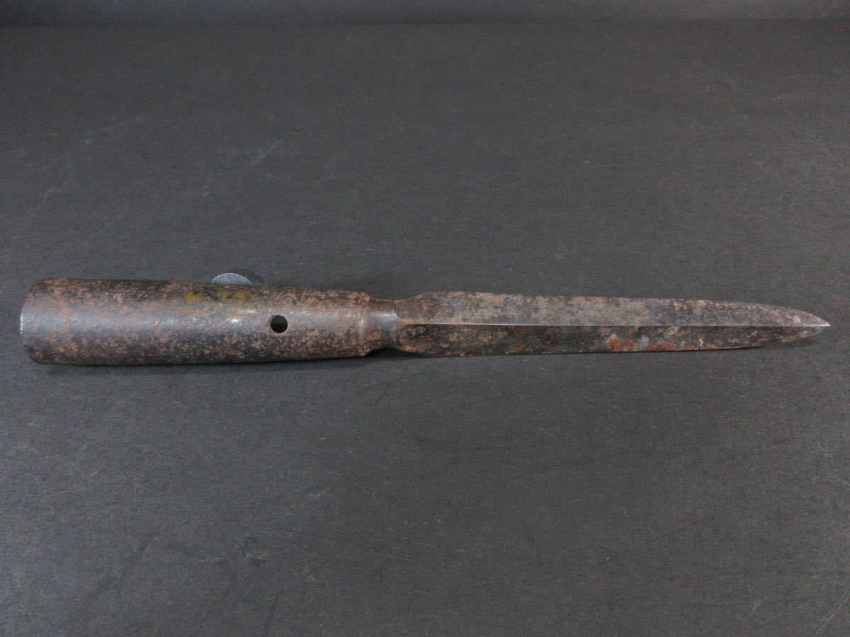 時代武具 袋槍 刀身のみ 合法寸法 刃長12.1㎝ ４０３ 袋槍 登録不要 槍