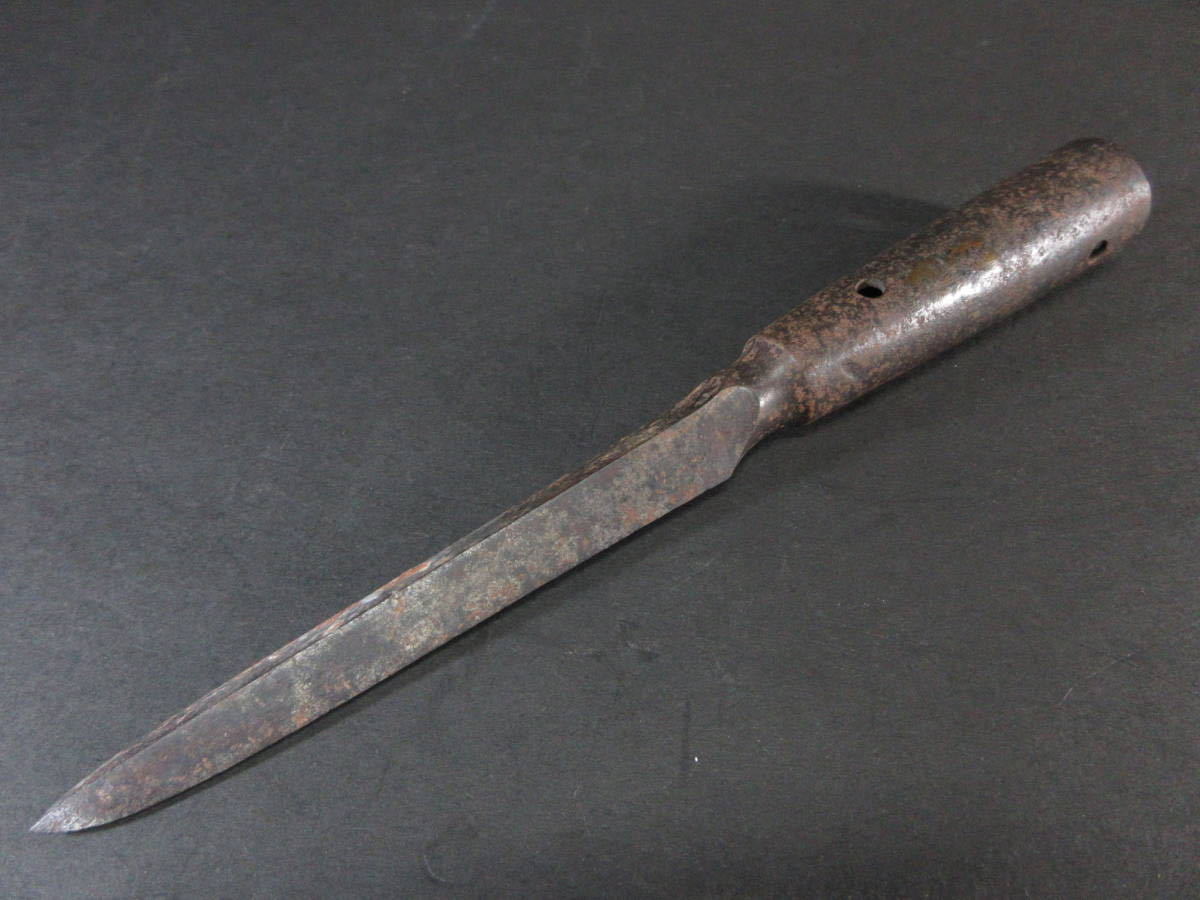 時代武具 袋槍 刀身のみ 合法寸法 刃長12.1㎝ ４０３ 袋槍 登録不要 槍