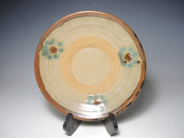 日本最大級通販ショップ楽天市場 30479/○琉球焼 壺屋焼 皿 直径20.5cm